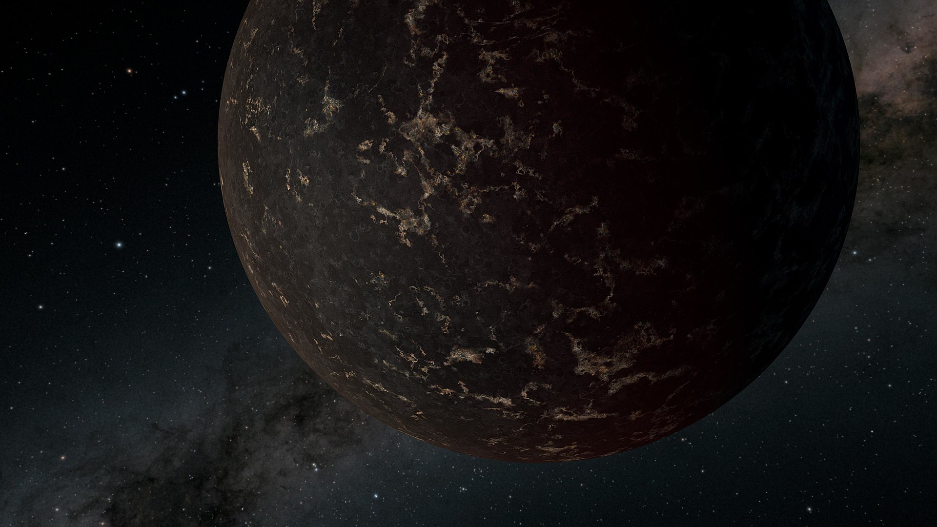 Художнє зображення LHS 3844b. NASA, JPL-Caltech, R. Hurt (IPAC) / Wikimedia Commons
