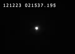 Зменшення світла Бетельгейзе під час проходження астероїда, яке зняли&amp;nbsp;на Сардинії. Damian Peach / Twitter