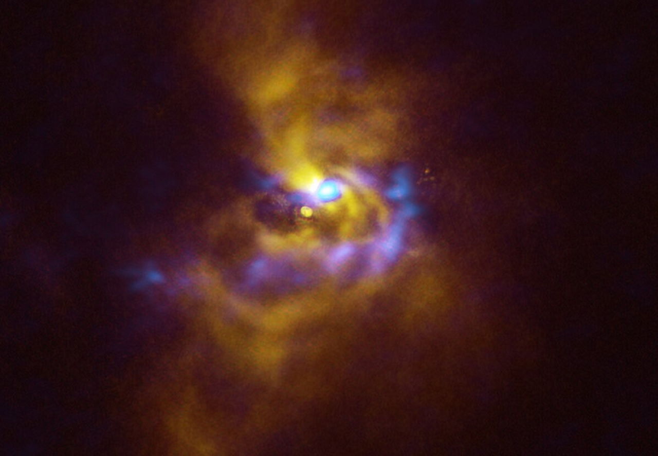 Газопиловий диск навколо V960 Mon. ESO