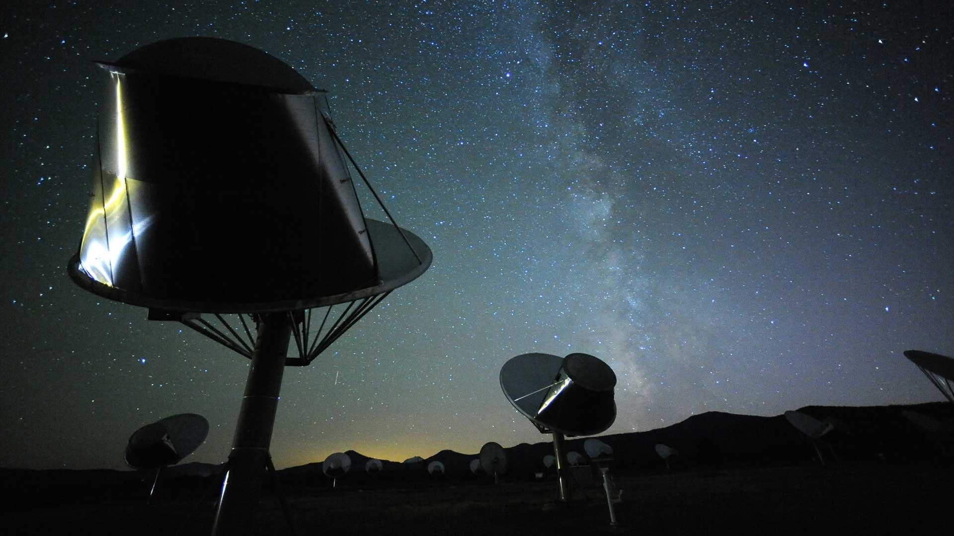 Комплекс Allen Telescope Array, призначений для астрономічних спостережень та SETI. SETI institute&amp;nbsp;