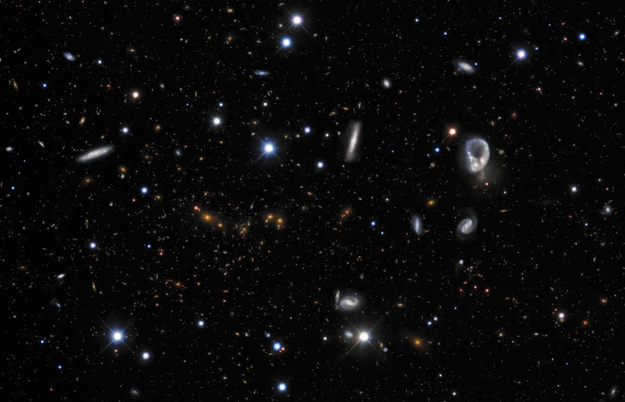 Галактики з Dark Energy Survey. CTIO, NOIRLab, NSF, AURA / Wikimedia Commons