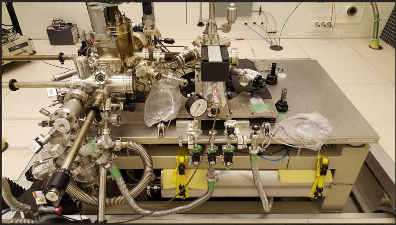 Використаний вченими низькотемпературний скануючий тунельний мікроскоп, призначений для роботи за температури до 300 мікрокельвінів / Unisoku STM