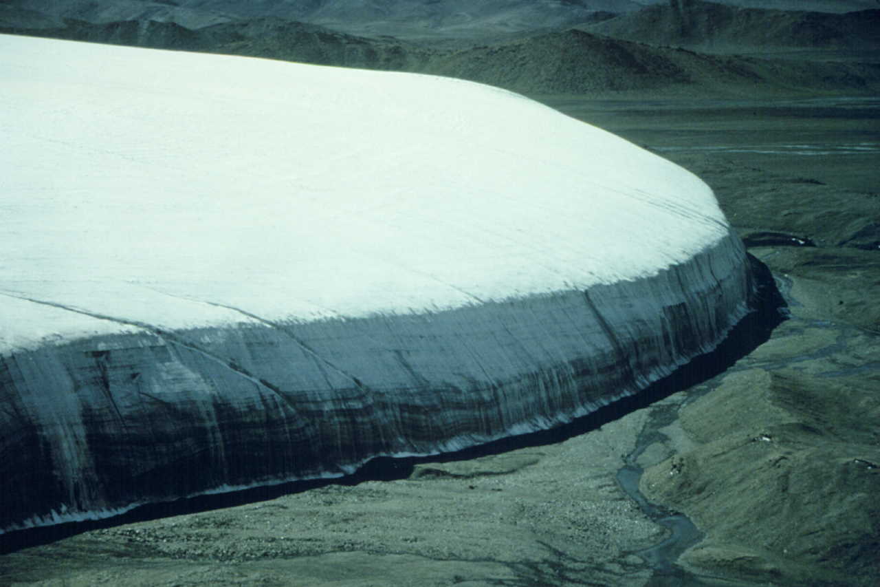 Льодовик, із якого відібрали зразки науковці. Ohio State University