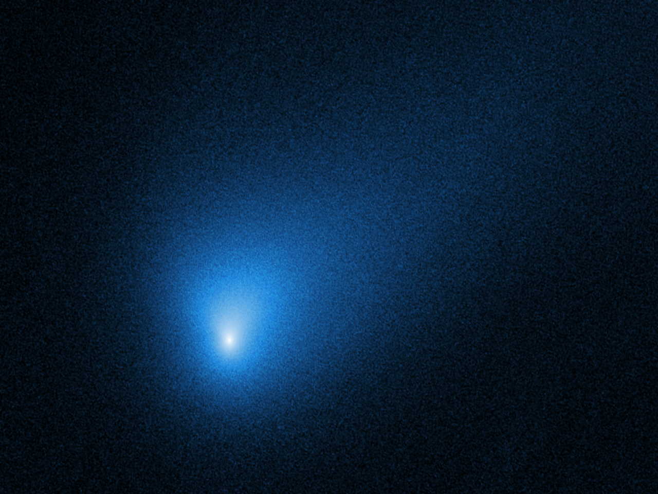 Міжзоряна комета Борисова, знята «Габблом». NASA, ESA, and D. Jewitt (UCLA)