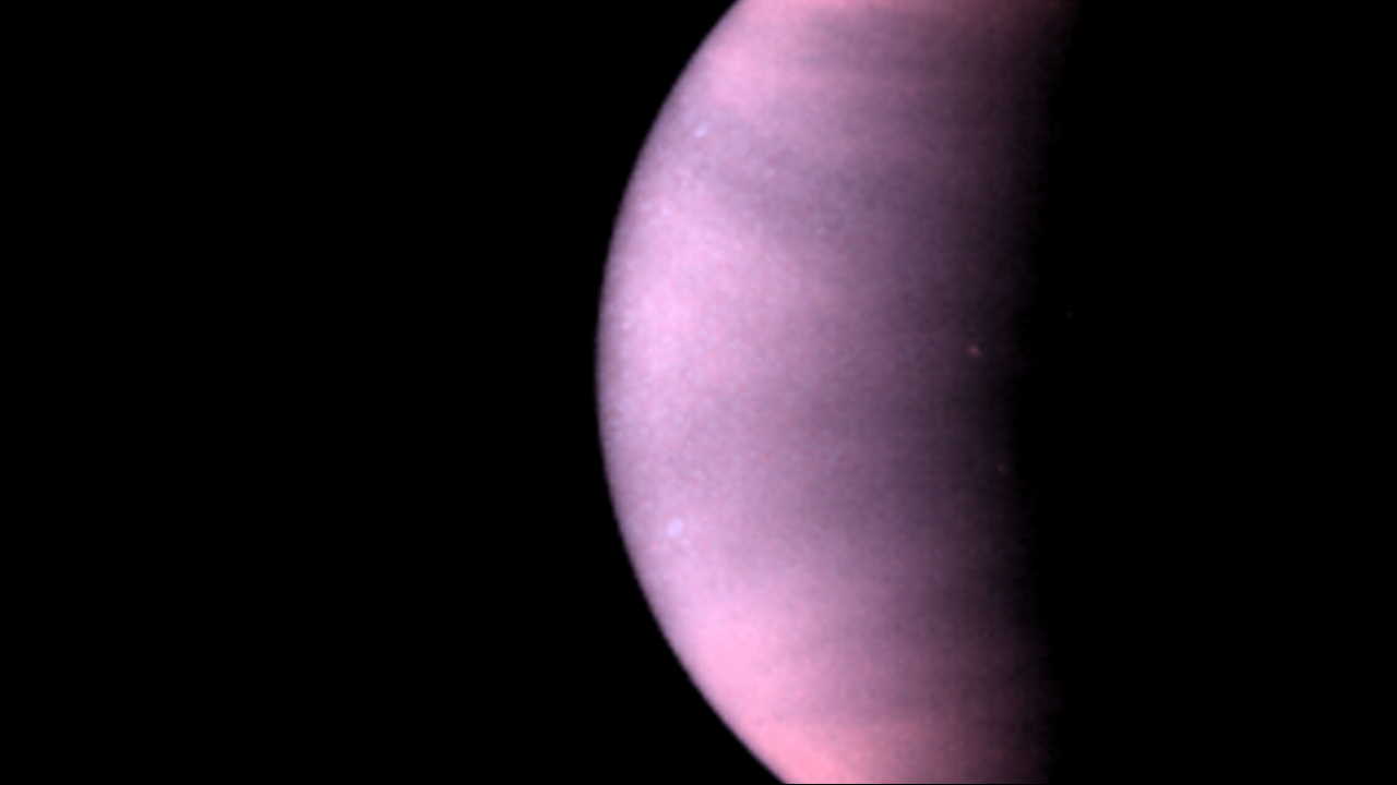 Знімок Венери з телескопа Габбл 24 січня 1995 року. L. Esposito / NASA / ESA