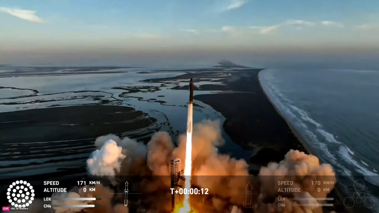 Ракета у момент зльоту. SpaceX / Twitter