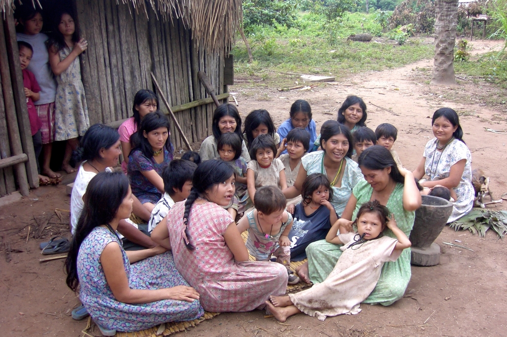 Заражені аскаридами жінки з племені Цимане народжують в середньому на 2-3 дітей більше, ніж незаражені. Michael Gurven / New Scientist
