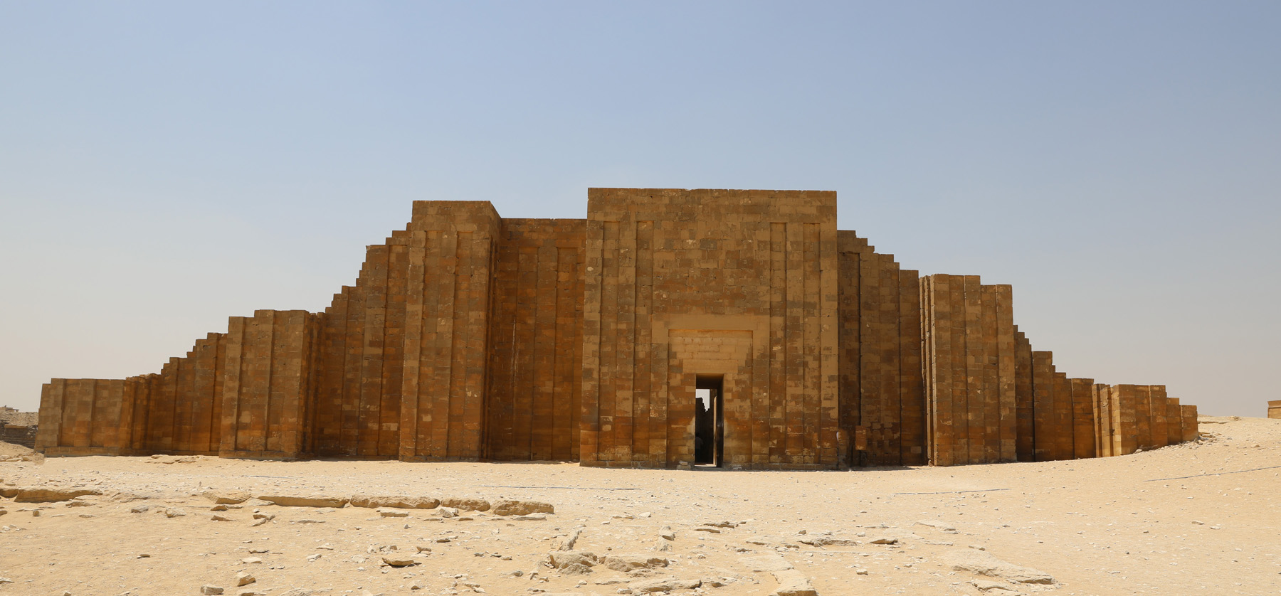 Поховальний комплекс Джосера в Саккарі.&amp;nbsp;Ministry of Antiquities, Egypt