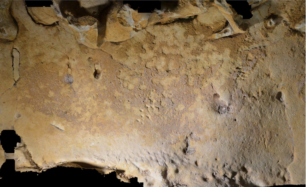 Сліди пальців у печері, яку навідували неандертальці 57 000 років тому.&amp;nbsp;Marquet et al. / PLOS ONE, 2023 