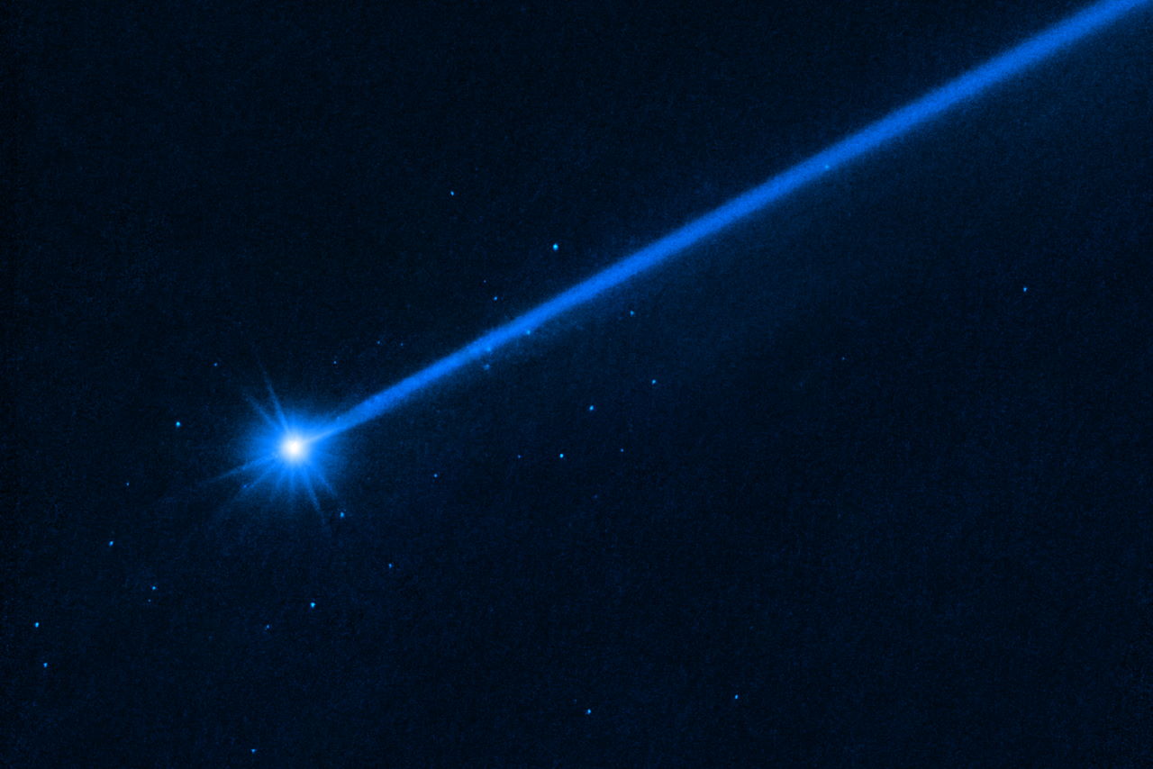 Знімки Діморфа, які&amp;nbsp;«Габбл» отримав у грудні 2022 року.&amp;nbsp;NASA, ESA, David Jewitt (UCLA)