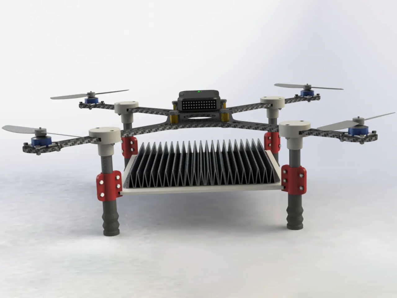 Концепція дрона, який розробляють вчені.&amp;nbsp;Northwestern Polytechnical University / China Daily