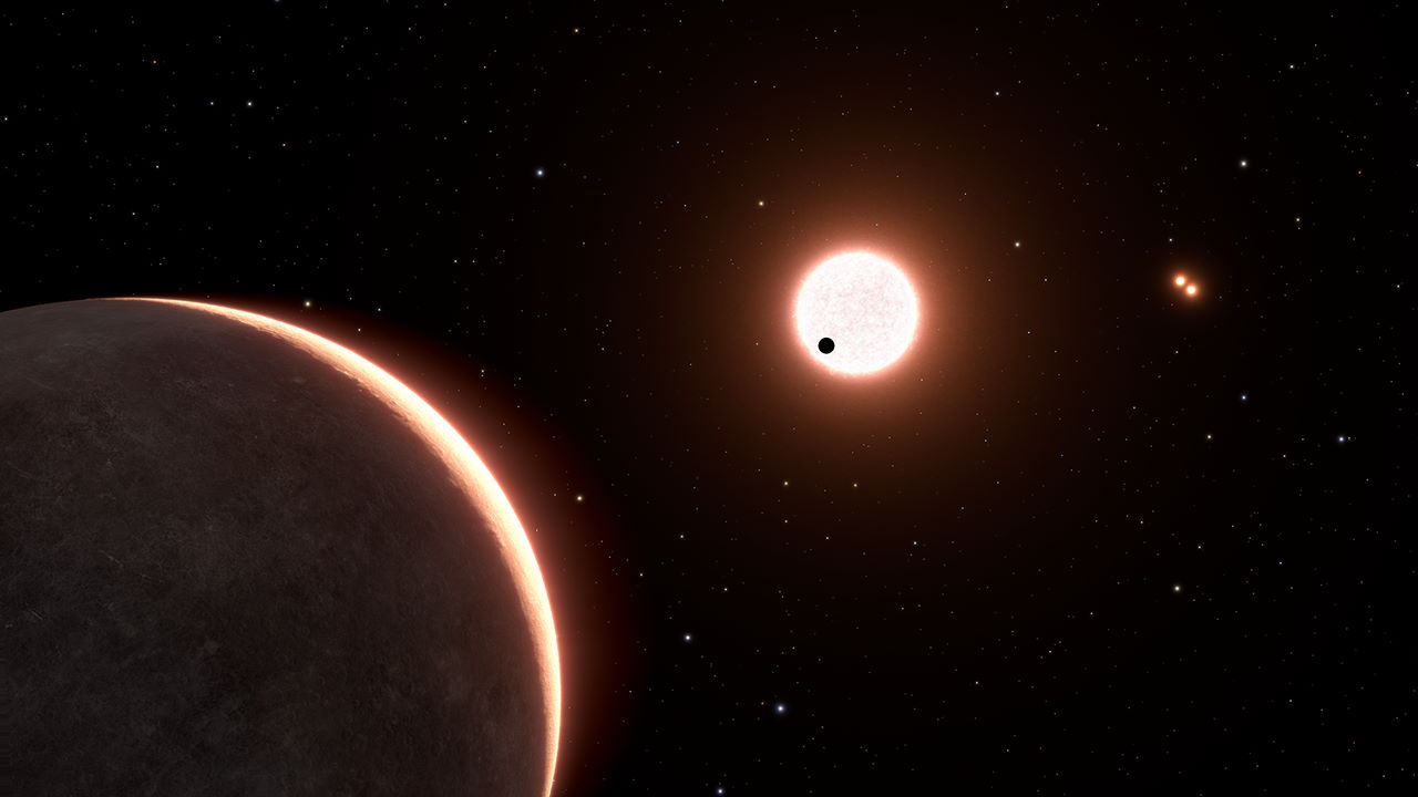 Художнє зображення планети.&amp;nbsp;NASA, ESA, Leah Hustak (STScI)