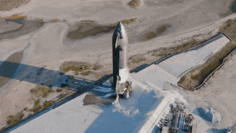 Вогневі випробування прототипа другого ступеня ракети&amp;nbsp;S25. SpaceX / Twitter