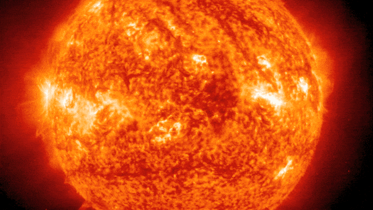 Такм Сонце бачить зонд SOHO, дані якого використовувались для дослідження. ESA / NASA