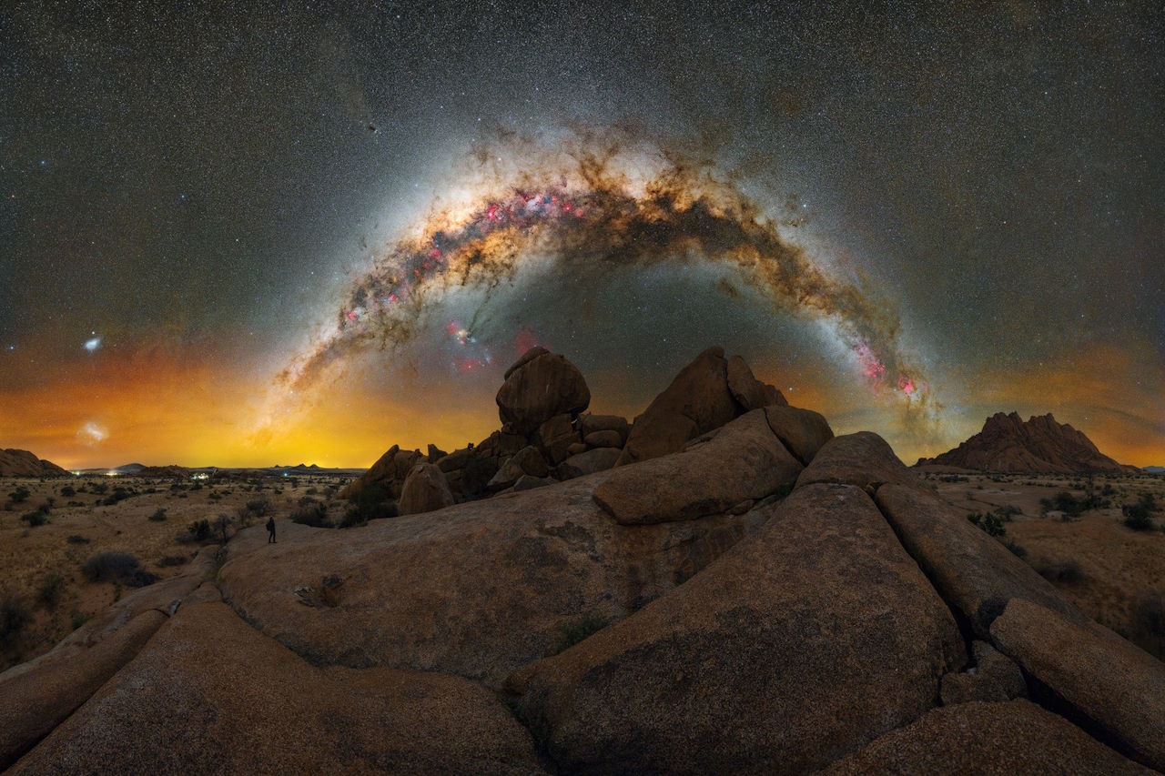 Зоряне небо над Намібією. Lorenzo Ranieri Tenti