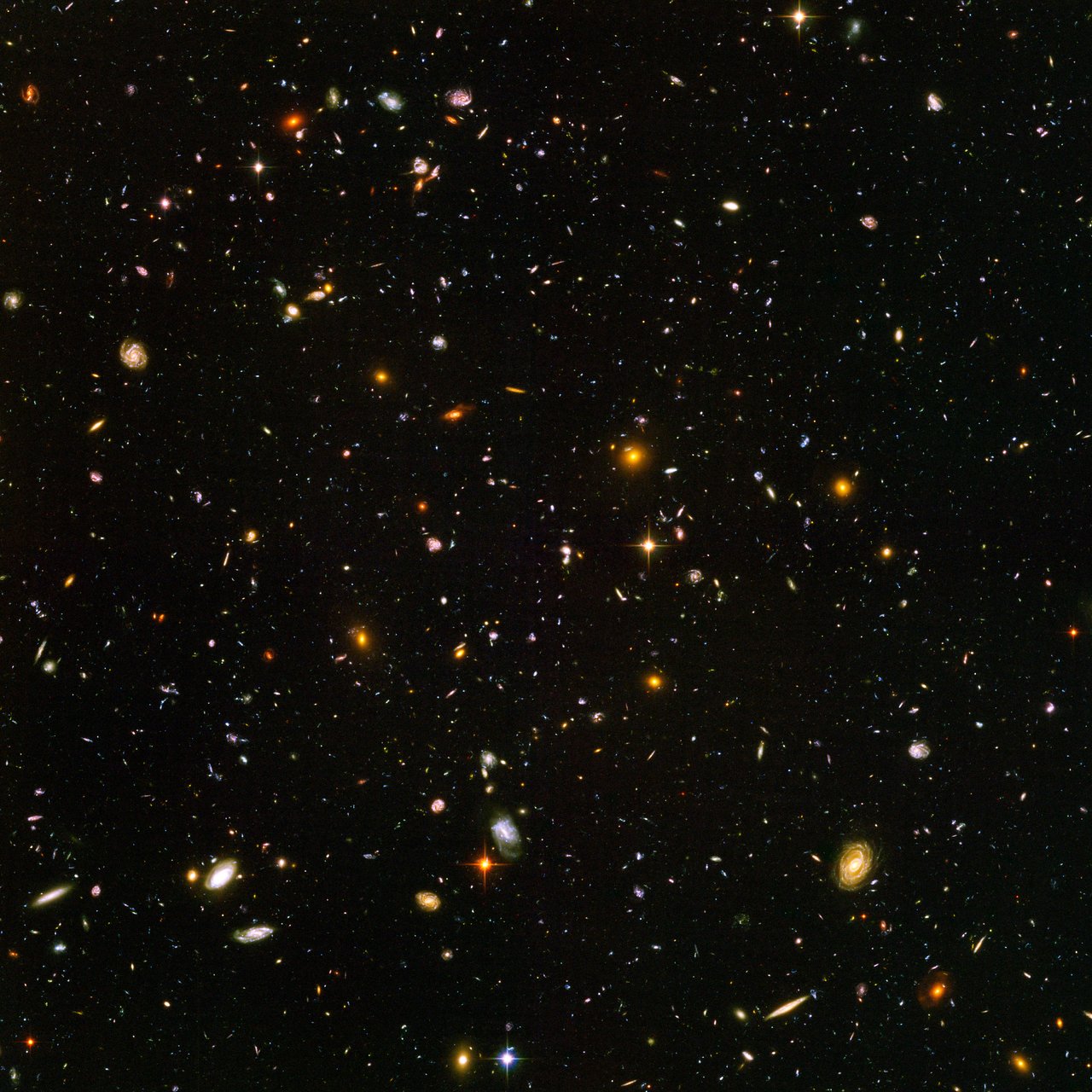 Огляд&amp;nbsp;Hubble Deep Field.&amp;nbsp;NASA,&amp;nbsp;ESA, and S. Beckwith (STScI) and the HUDF Team  