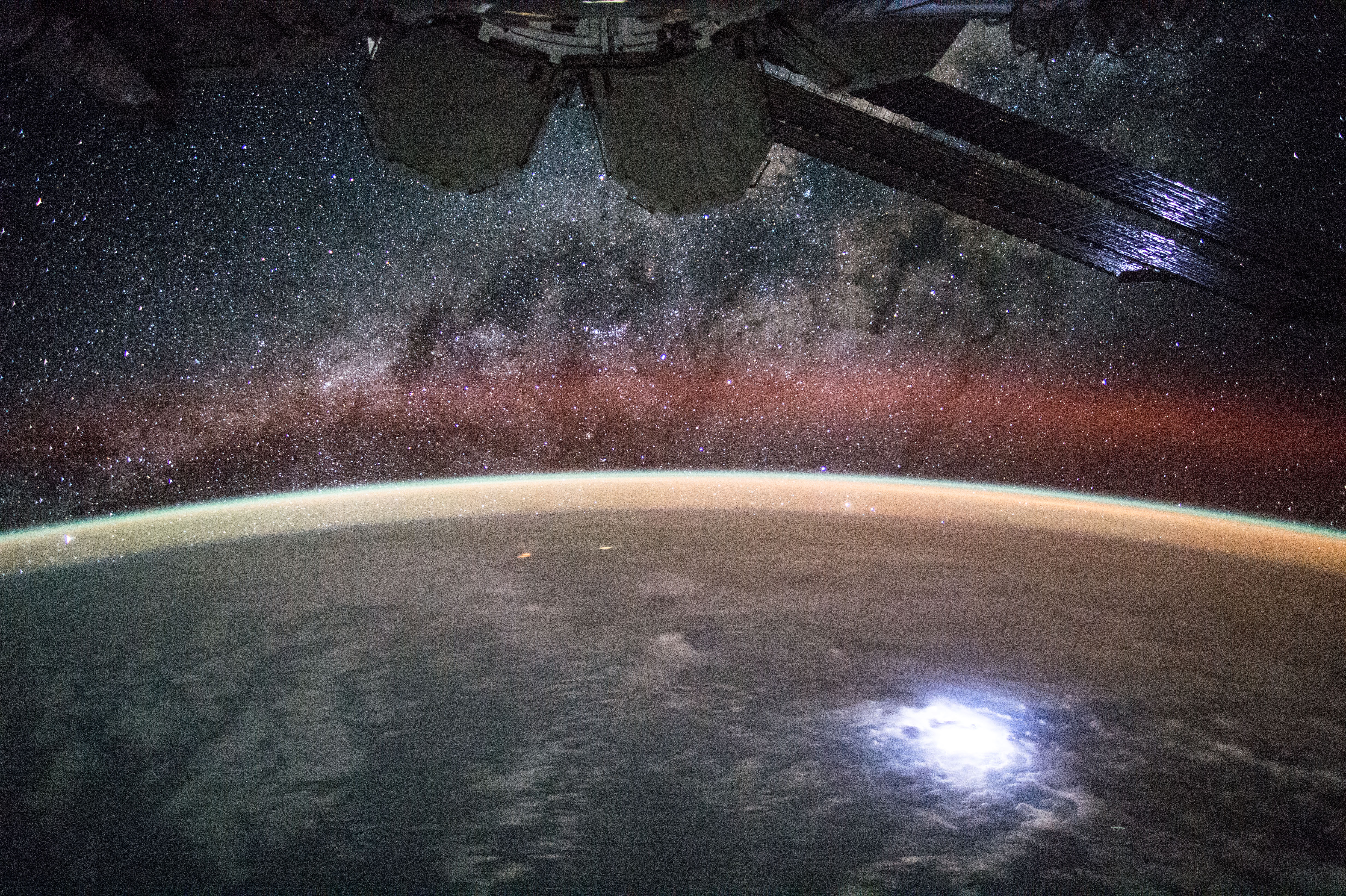 Знімок з Міжнародної космічної станції. NASA / Kjell Lindgren
