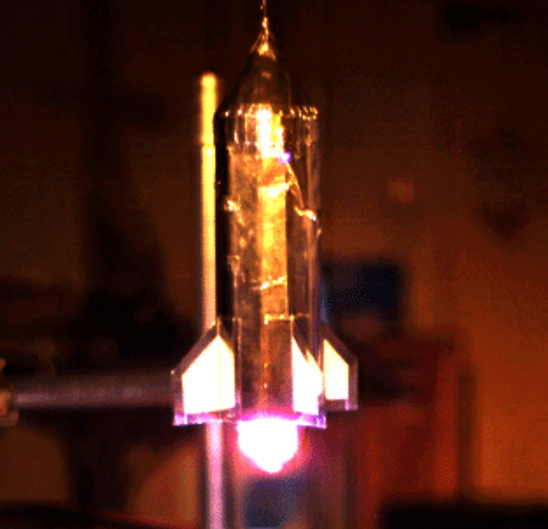 Запущена 2010 року ракета на мікрохвильовій тязі / The University of Tokio