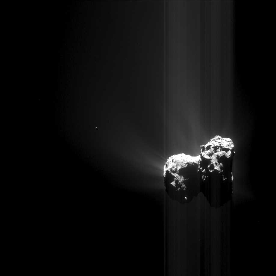 Зображення&amp;nbsp;комети Чурюмова — Герасименко, яке зробила&amp;nbsp;«Розетта». ESAC
