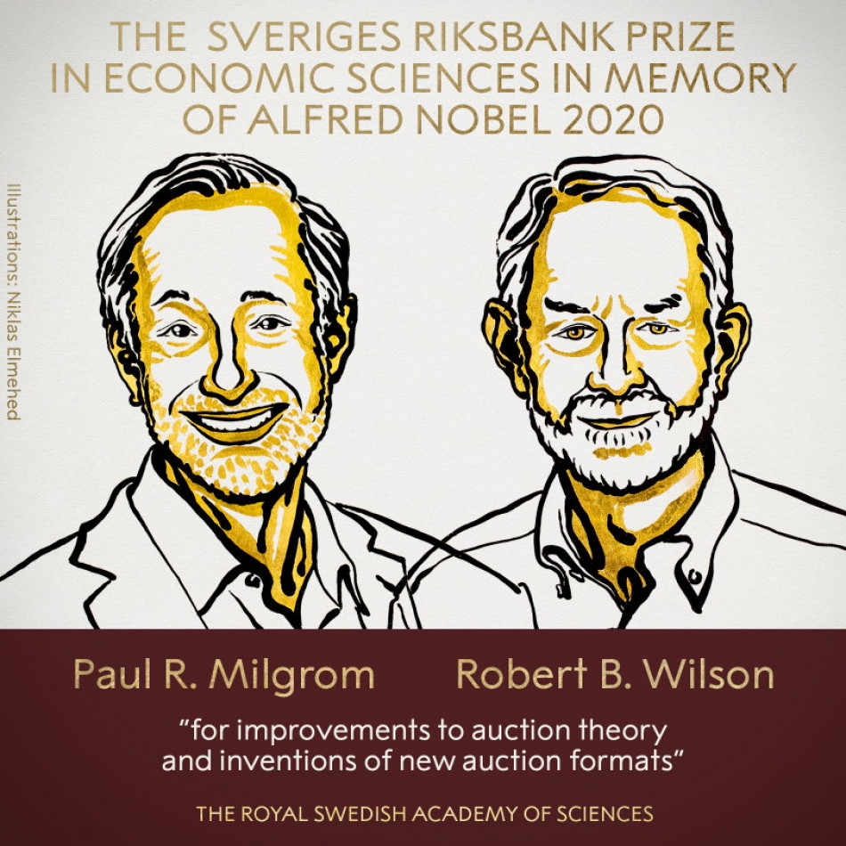 Нобелівську премію з економічних наук присудили за дослідження аукціонів