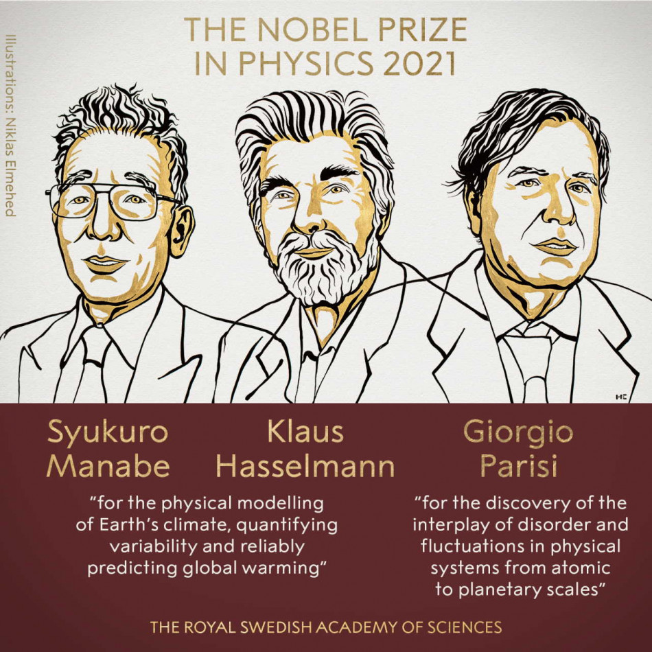 Нобелівську премію з фізики присудили за моделювання хаотичних систем