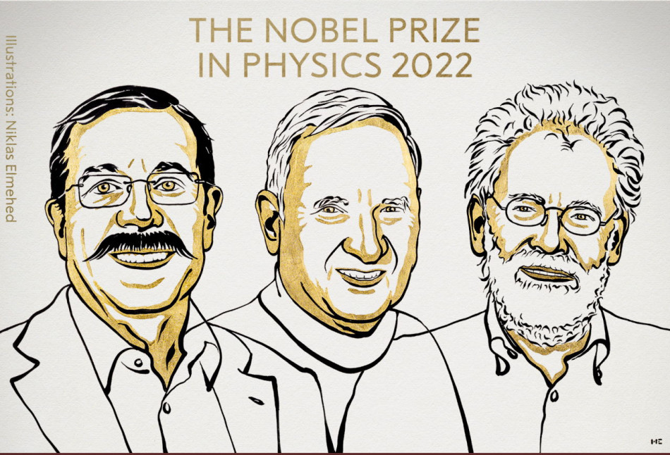 Нобелівську премію з фізики присудили за квантову заплутаність