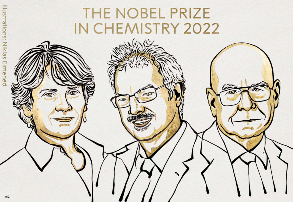 Нобелівську премію з хімії присудили за розвиток клік-хімії та біоортогональної хімії