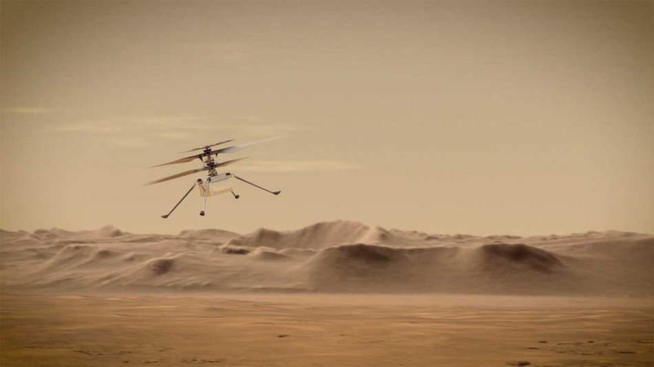 Дрон Ingenuity злетів на рекордну висоту на Марсі