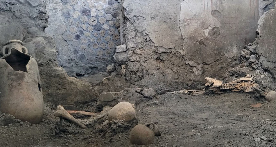У Помпеях знайшли жертв землетрусу від виверження Везувію