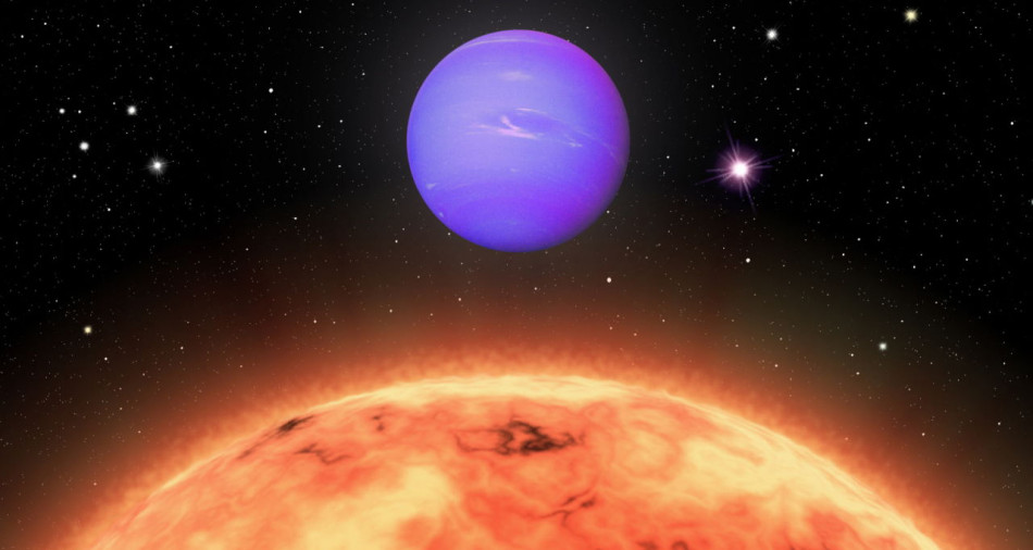 Біля сонцеподібної зорі знайшли гарячий наднептун з «пустелі нептунів»