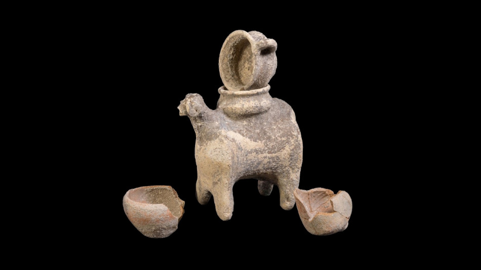 На місці біблійного Армагеддону знайшли глечик у формі барана віком 3300 років