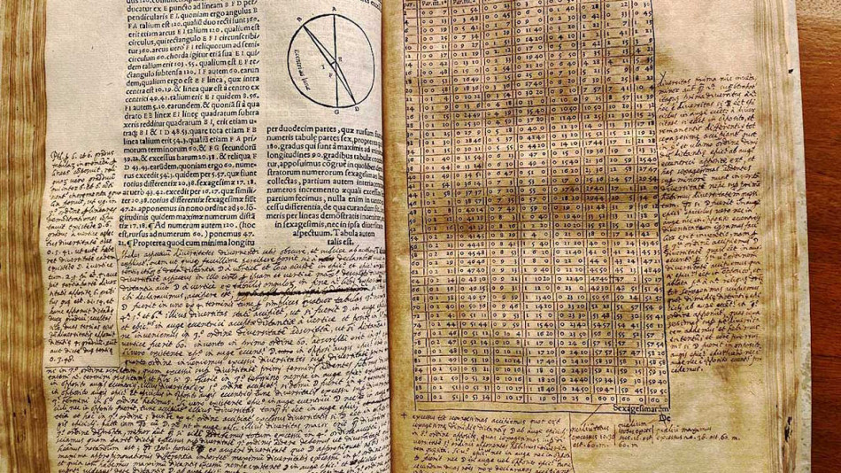 Рукописний біблійний псалом в астрономічній книзі XVI століття виявився нотатками Галілео Галілея